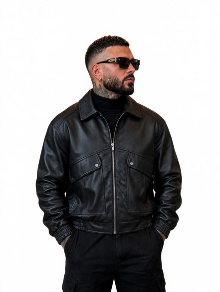 Bomber cargo noir
