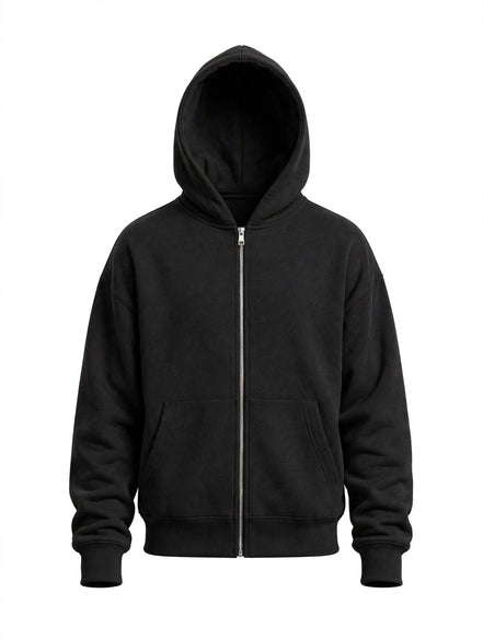 Hoodie zip & baggy pants