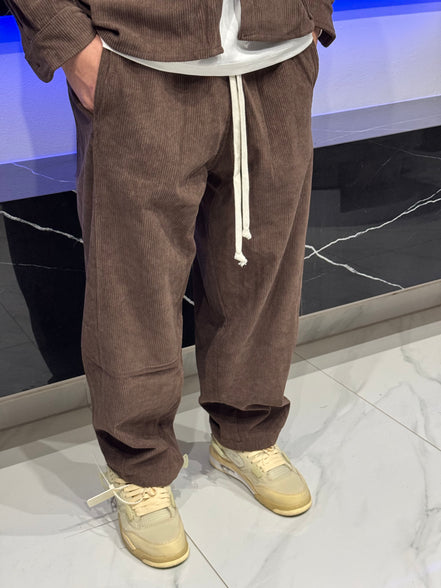 Coordinato Velluto Baggy