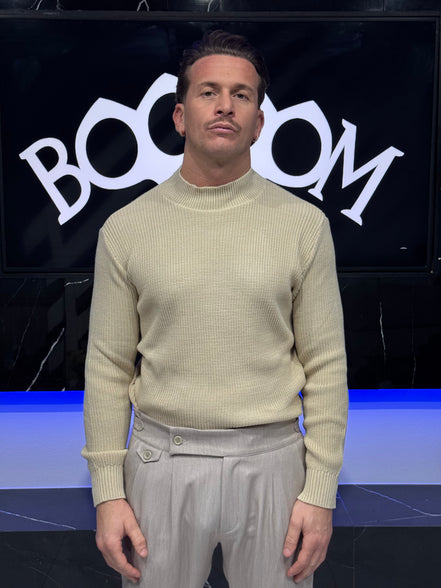 Maglione mezzo collo