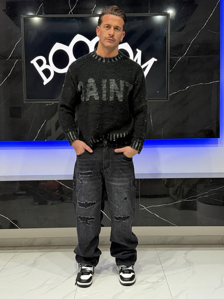 Jeans Baggy con rotture