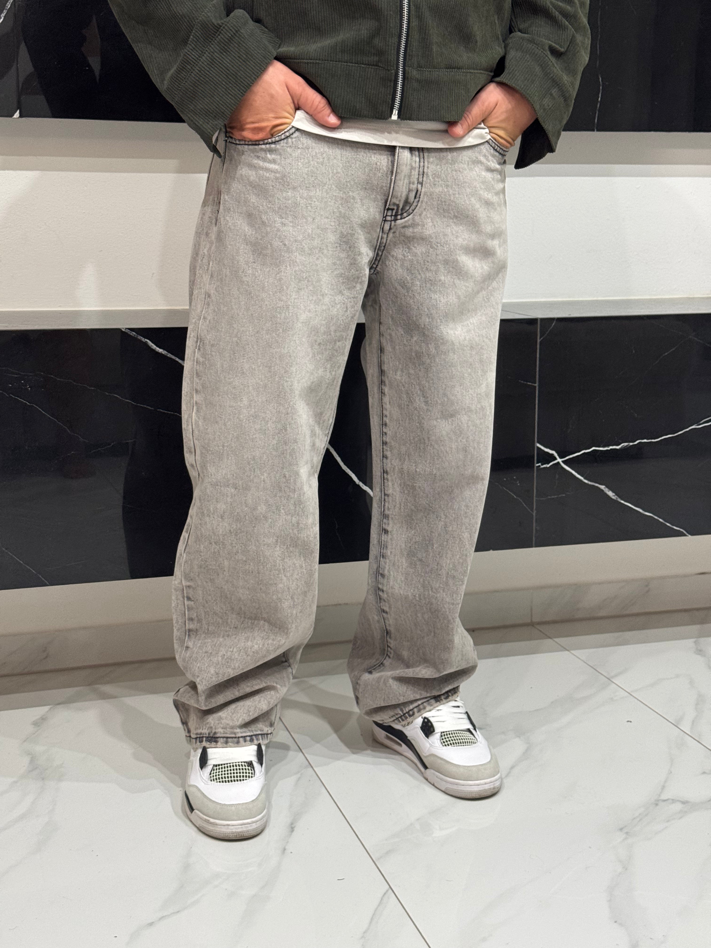 Jeans Baggy grigio