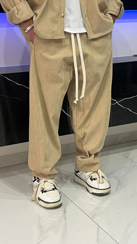 Coordinato Velluto Baggy