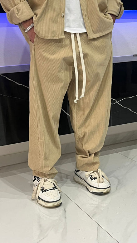 Coordinato Velluto Baggy