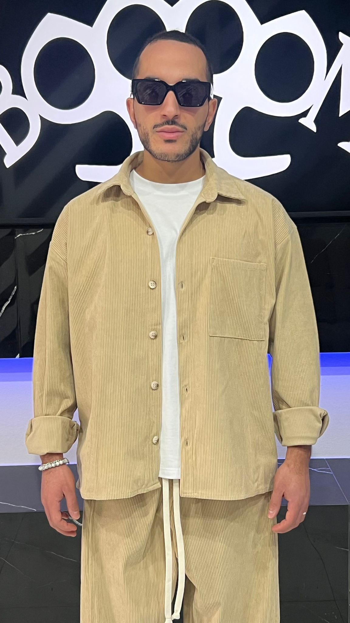 Coordinato Velluto Baggy