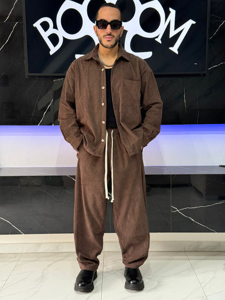 Coordinato Velluto Baggy