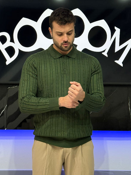 Polo Righe & Bottoni