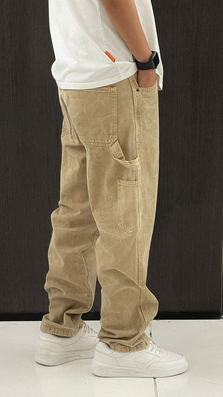 Jeans Baggy Beige