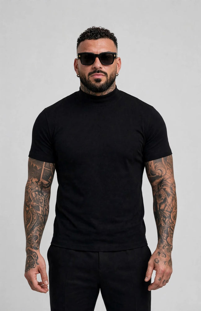 T-shirt mezzo collo